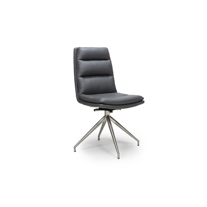 Nobo Faux Leather Swivel Chair - Click Image to Close